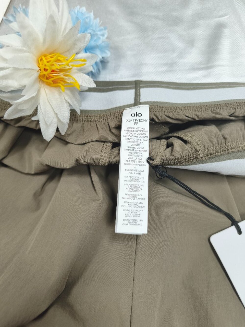 Olive NWT Alo Yoga Straight Leg Trouser/Pants-Boxer Waistband Relaxed Fit👖💚 - Picture 5 of 6
